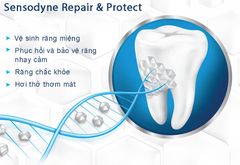 Kem Đánh Răng Sensodyne Repair & Protect Deep Whitening Phục Hồi, Giảm Ê Buốt, Trắng Răng 100g