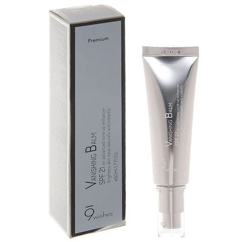 Kem Dưỡng 9wishes Vanishing Balm Premium SPF21 | Nâng Tone, Dưỡng Trắng