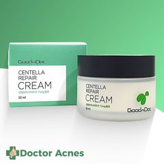 Kem Dưỡng Da GoodnDoc Cấp Ẩm, Làm Dịu Da, Hỗ Trợ Mờ Thâm Nám Centella Repair Cream 50ml