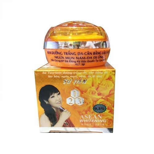 Kem Dưỡng Trắng Da Sứ Tiên - Cam (8g)