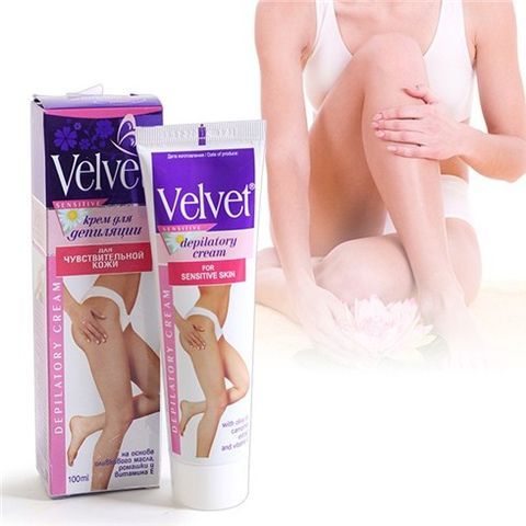 Kem Tẩy Lông Velvet Nga 100ml Chính Hãng