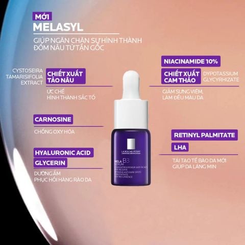 [Mini 10ml] Serum La Roche-Posay Mela B3 Serum Giảm Thâm Nám & Dưỡng Sáng Da