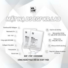 Mặt Nạ KR.LAB B5 Niacinamide EGF Complex Mask Cấp Ẩm, Phục Hồi Da