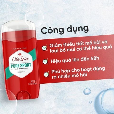 Lăn Khử Mùi Dạng Sáp Old Spice 85g
