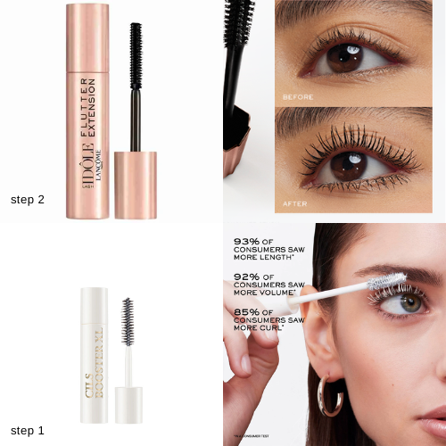 Mini Lash Idôle Flutter Extension Lengthening Mascara (tặng 1 Dưỡng Mi Lancôme Cils Booster XL Lash Primer)