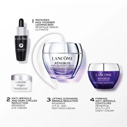 [GIFT SET] Bộ Chăm Sóc Da Kem Dưỡng Lancôme Rénergie H.P.N. Peptide 4 món