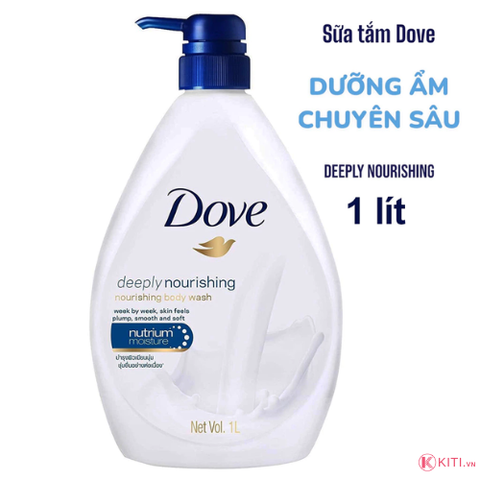 Sữa Tắm Dưỡng Thể Dove Deeply Nourishing 1L