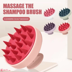 Lược Gội Đầu Massage Silicon | Làm Sạch Gàu, Thư Giãn Da Đầu
