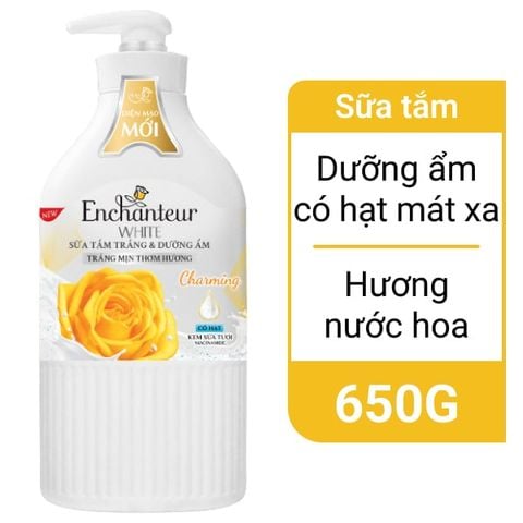 Sữa Tắm Enchanteur 650g Deluxe Charming