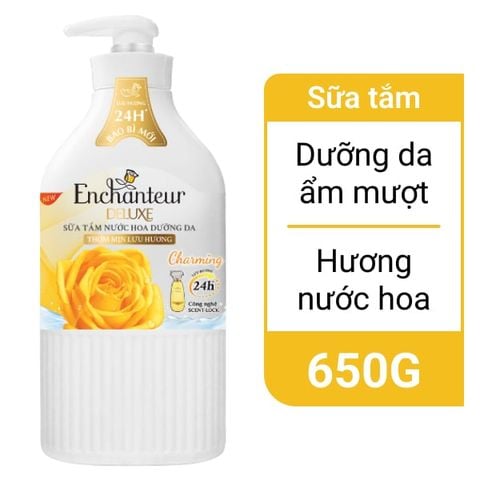 Sữa Tắm Enchanteur 650g Deluxe Charming
