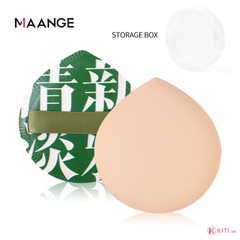 MAANGE Mút Tán Phấn Trang điểm Kèm Hộp Đựng Mềm Mịn Đàn Hồi 1628