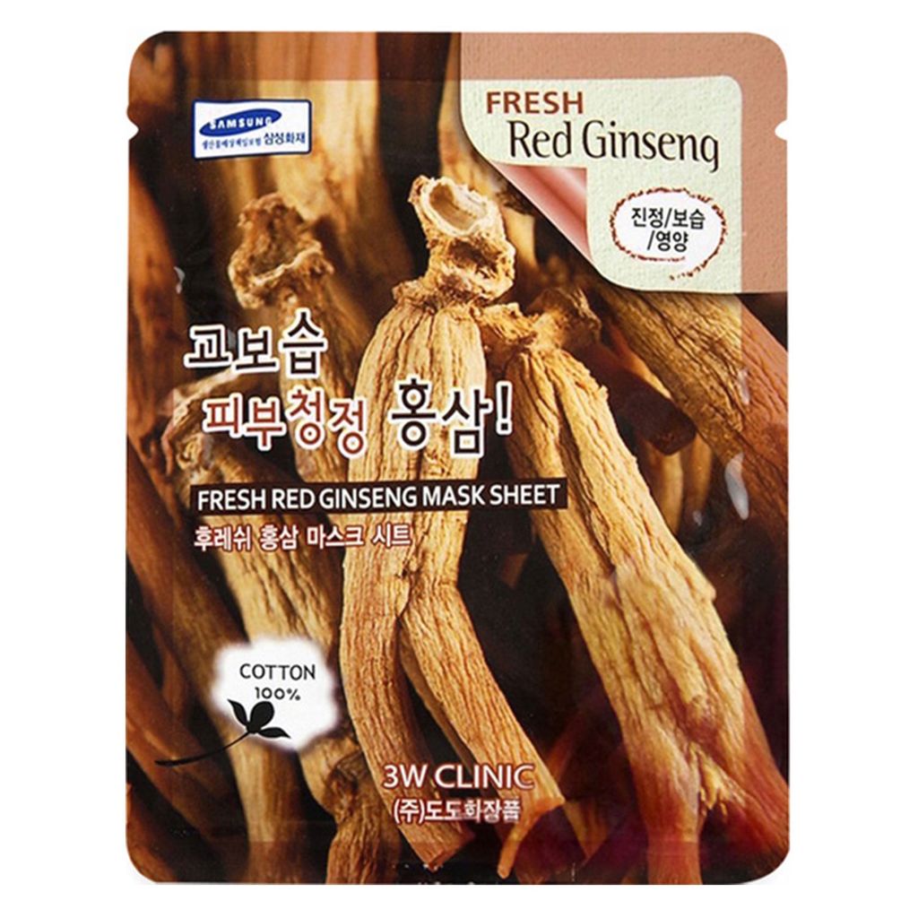 Mặt Nạ Dưỡng Da Chiết Xuất Từ Thiên Nhiên 3W Clinic Fresh Mask Sheet 23ml