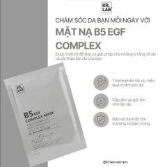 Mặt Nạ KR.LAB B5 Niacinamide EGF Complex Mask Cấp Ẩm, Phục Hồi Da