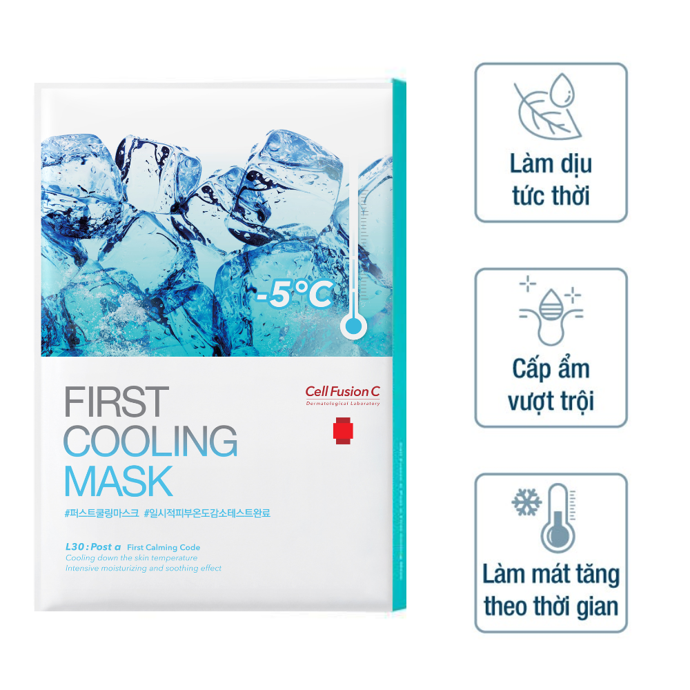 Mặt Nạ Cell Fusion C First / Cica Cooling Mask 27G