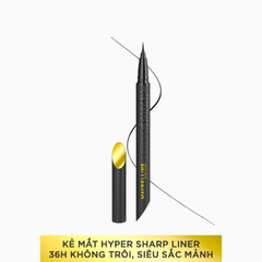 Bút Kẻ Mắt Nước Siêu Sắc Mảnh, Không Lem Trôi Maybelline New York Hyper Sharp Liner Extreme 0.4g