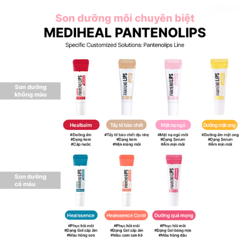 Son Dưỡng Môi Mediheal Labocare PantenoLips 10ml Chính Hãng