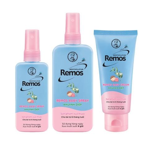 Xịt chống muỗi Remos Baby Spray 150ml