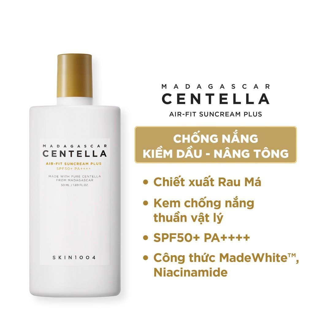 Kem Chống Nắng Skin1004 Madagascar Centella Air-Fit Suncream Plus