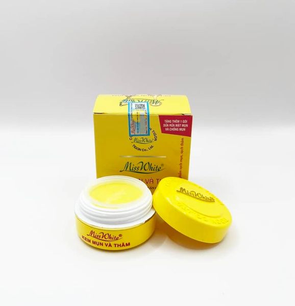 Kem Ngừa Mụn Thâm Miss White 12g