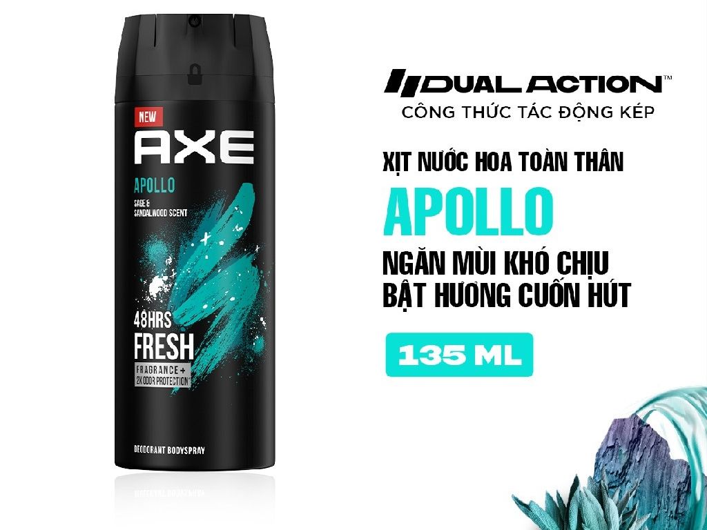 Xịt Khử Mùi AXE Deodorant Body Spray 135ml