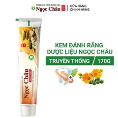 Kem Đánh Răng Dược Liệu Truyền Thống Ngọc Châu [tặng mini 20g]