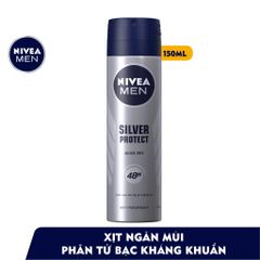Xịt Khử Mùi Nam Nivea Men 48H 150ml