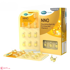 Dầu Dưỡng Da Ban Đêm NNO Jojoba Vitamin E Khóa Ẩm, Ngừa Nhăn (10 Viên)