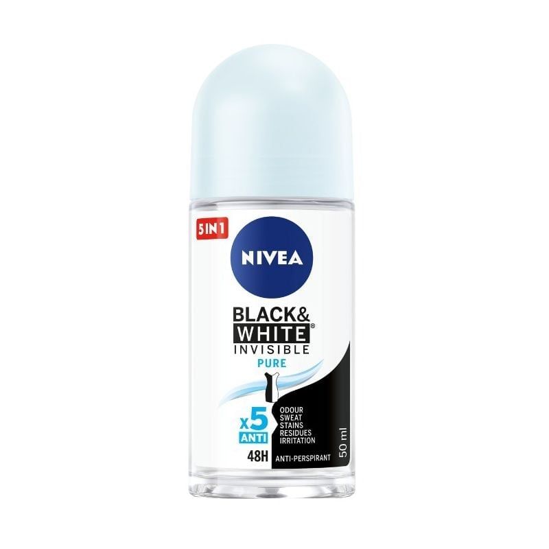 Lăn Khử Mùi Ngăn Mồ Hôi 48H Dưỡng Trắng Da Nivea Nữ 50ml