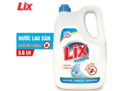 Nước lau sàn Lix Đuổi Côn Trùng 2x đậm đặc can 3.6 lít