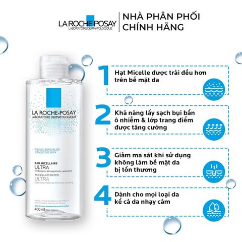 Nước Tẩy Trang La Roche-Posay 400ml
