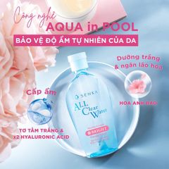 Nước Tẩy Trang Senka All Clear Milky Water