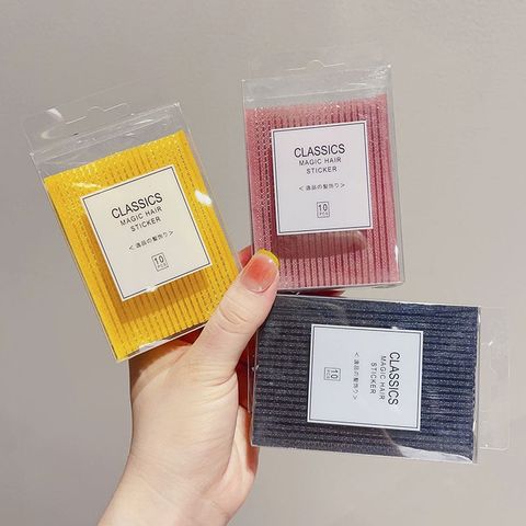 Hộp 10 Miếng Dán Tóc Con, Giữ Cố Định Tóc Mái Phong Cách Hàn Quốc Siêu Xinh