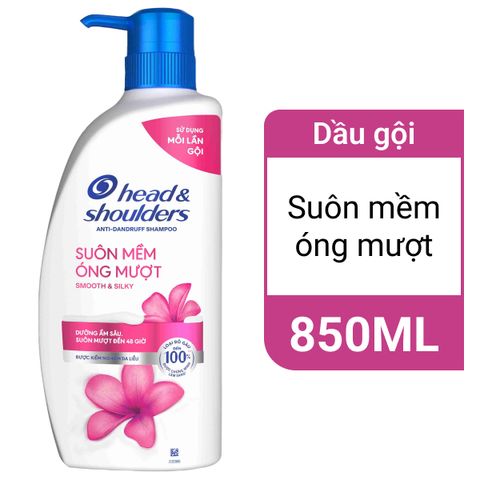 Dầu gội Head & Shoulders Trị gàu/ Mềm mượt óng ả 850ml