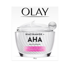 Kem Dưỡng Tái Tạo Và Ngừa Lão Hóa Olay Niacinamide Aha Luminous Niacinamide And AHA Moisturizer 50G