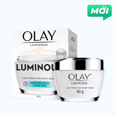 Kem Dưỡng Olay Sáng Da Mờ Thâm Nám Ngày Đêm Luminous Light Perfecting Night Cream 50g