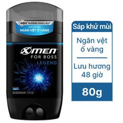 Sáp khử mùi ngăn vệt ố vàng X-Men For Boss 80g