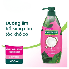 Dầu Gội Xả 2in1 Palmolive Naturals Chiết Xuất Thiên Nhiên 600ml