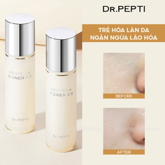 [Mẫu Mới] Nước Cân Bằng Dưỡng Da Căng Bóng Dr. Pepti Centella Toner Ex (180ml)