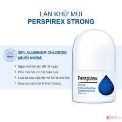 [Mini 5ml] Lăn Khử Mùi Perspirex Original Extra Effective Antiperspirant