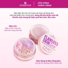 Phấn Phủ Bột 3 Màu Essence Flawless Skin Trio Loose Setting Powder 8g
