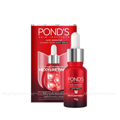Serum Pond'S Age Miracle Mờ Đốm Nâu Và Nếp Nhăn Với 50X Hexyl-Retinol 14Gr