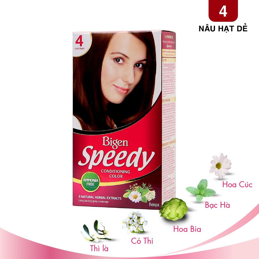 Thuốc nhuộm tóc Bigen Speedy Conditioning Color