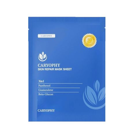 Mặt Nạ Caryophy Skin Repair Mask Sheet Làm Dịu Da Mụn, Phục Hồi & Dưỡng Ẩm 22g