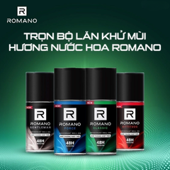 Lăn khử mùi Romano Hương Nước Hoa 50ML