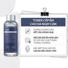 Nước Hoa Hồng Cho Da Nhạy Cảm, Cấp Ẩm Dịu Da Klairs Không Mùi 180ml