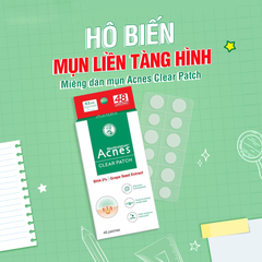 [24 MIẾNG] Miếng Dán Mụn Acnes Clear Patch