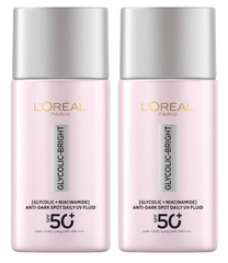 Kem Chống Nắng L'Oreal Paris Glycolic-Bright Anti-Dark Spot Daily UV Fluid 50ml – Bảo Vệ & Làm Sáng Da