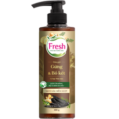 Dầu Gội Fresh Thảo Mộc Dưỡng Sinh  Gừng Bưởi và Gừng Bồ kết 480g