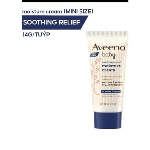 Kem dưỡng ẩm Aveeno Baby Soothing Relief Moisture 14g