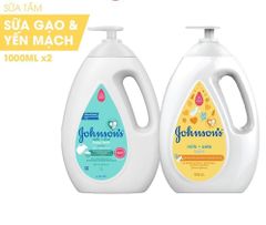 Sữa Tắm Chứa Sữa Và Gạo Johnson’S Baby 1000Ml